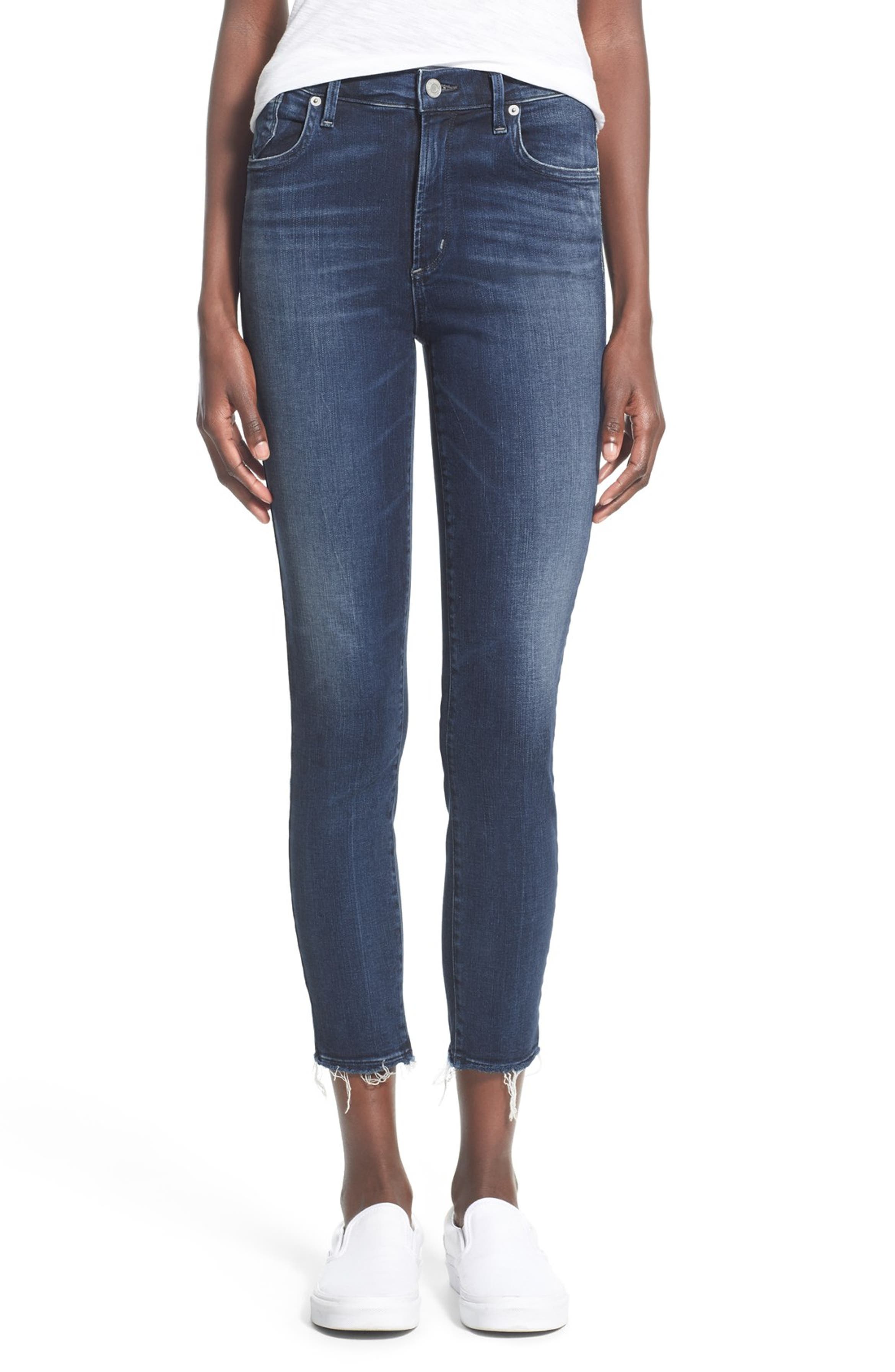 A Gold E 'Sophie' Crop Jeans (Claremont) | Nordstrom