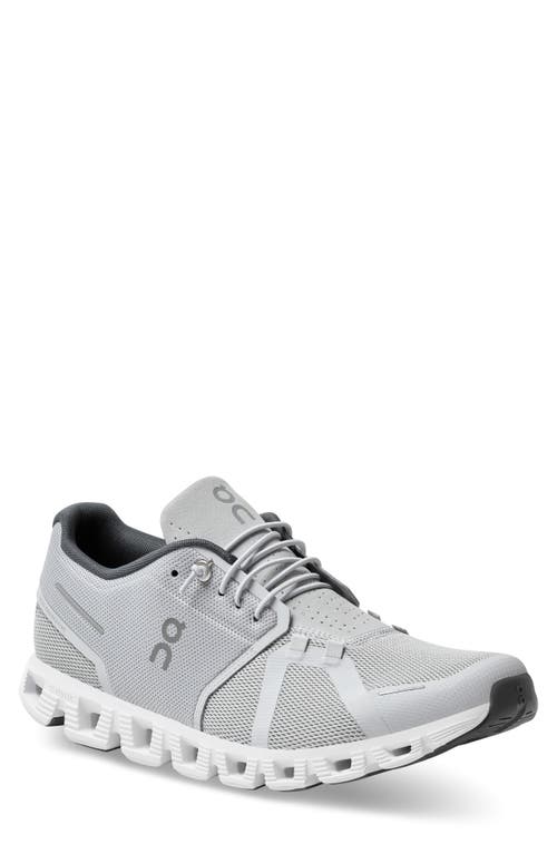 Shop On Cloud 5 Running Shoe In Glacier/white