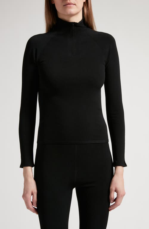 Shop The Row Patti Funnel Neck Pullover In Black