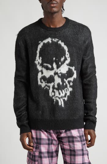 Noon Goons Gatekeeper Skull Intarsia Sweater | Nordstrom