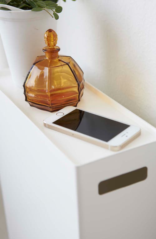 Yamazaki Toilet Paper Stocker In White