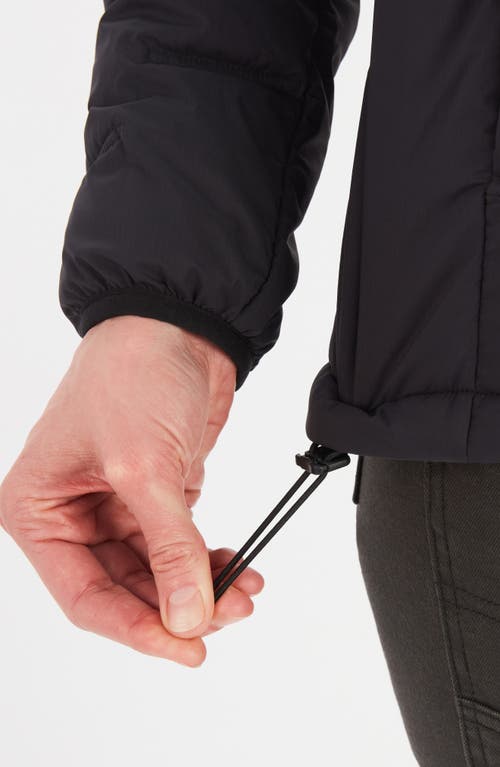 Marmot Warmcube™ Active Novus Insulated Hooded Jacket In Black