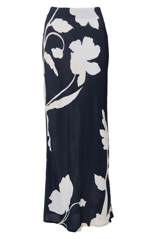 Shop Nasty Gal Floral Maxi Skirt In Black