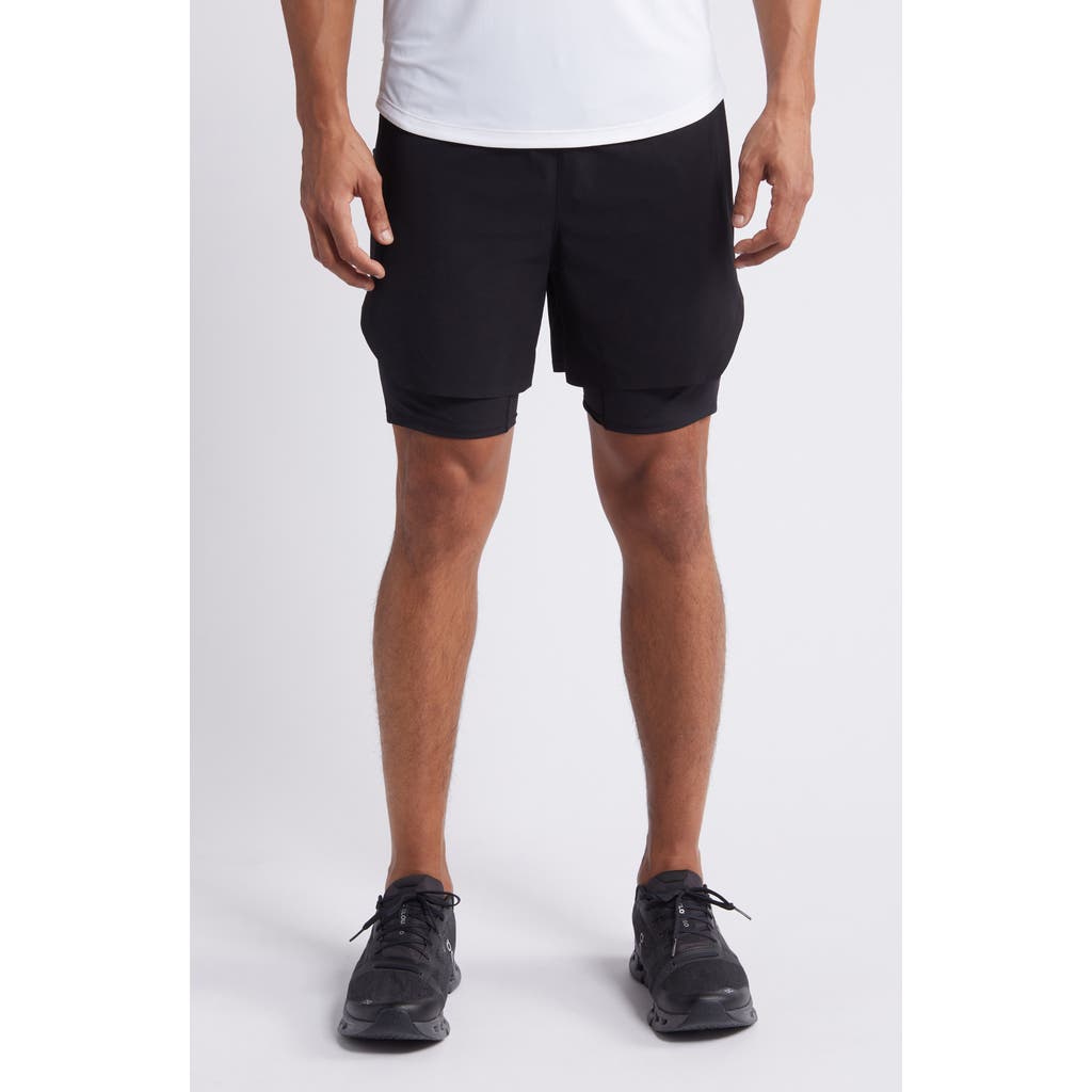 Asrv Aerotex Hybrid Liner Shorts In Black