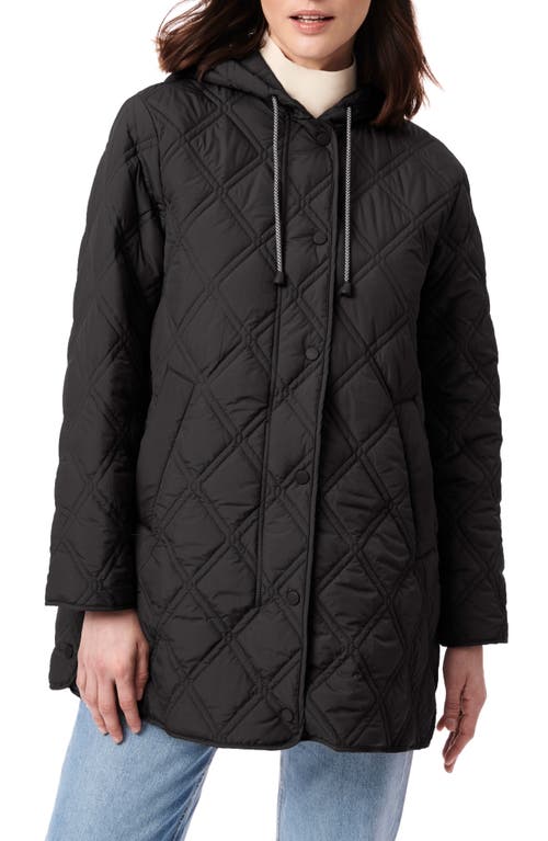 Bernardo Hooded Quilted Liner Jacket at Nordstrom,