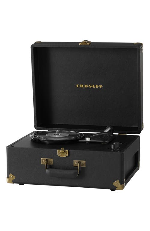 Crosley Radio Retrospect Suitcase Turntable in Black