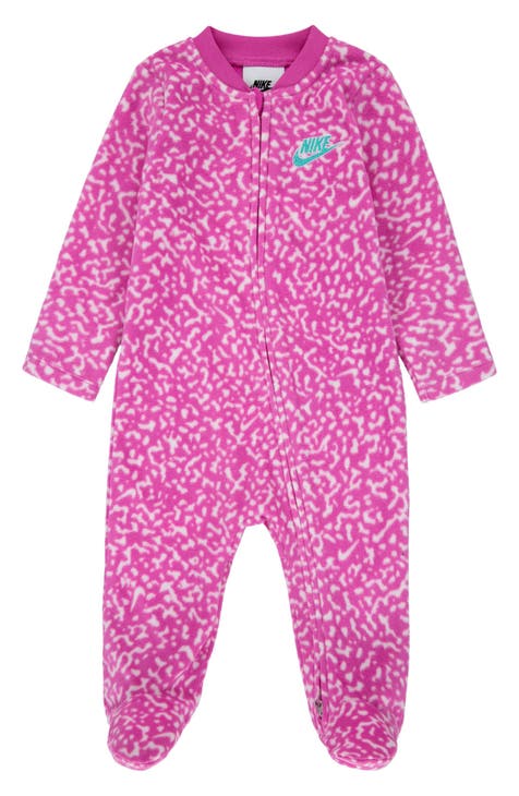 Nike best sale footie pajamas