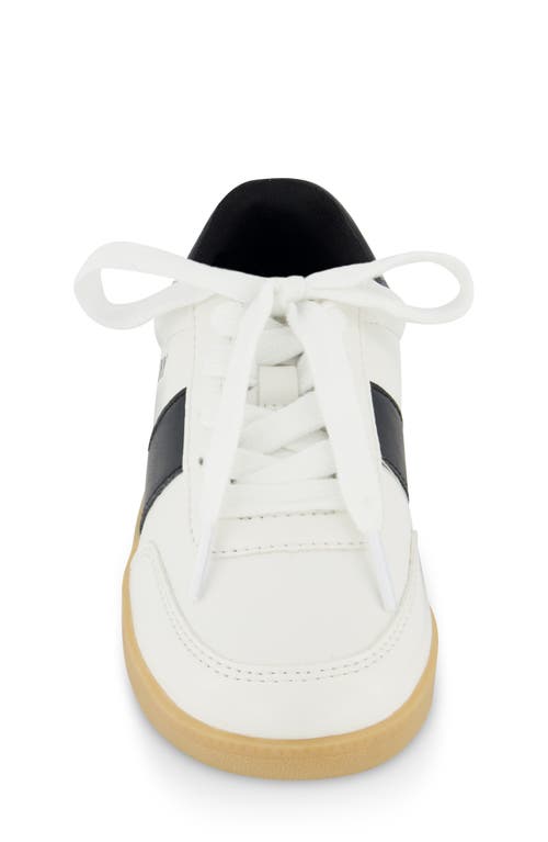 Dkny Kids' Dylan Damian Low Top Sneaker In White