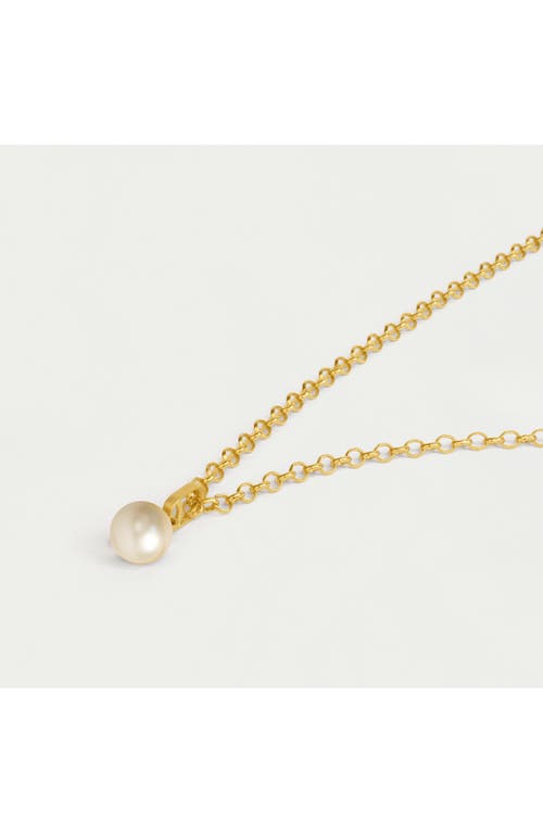 Shop Dean Davidson Manhattan Pendant Necklace In Pearl/gold