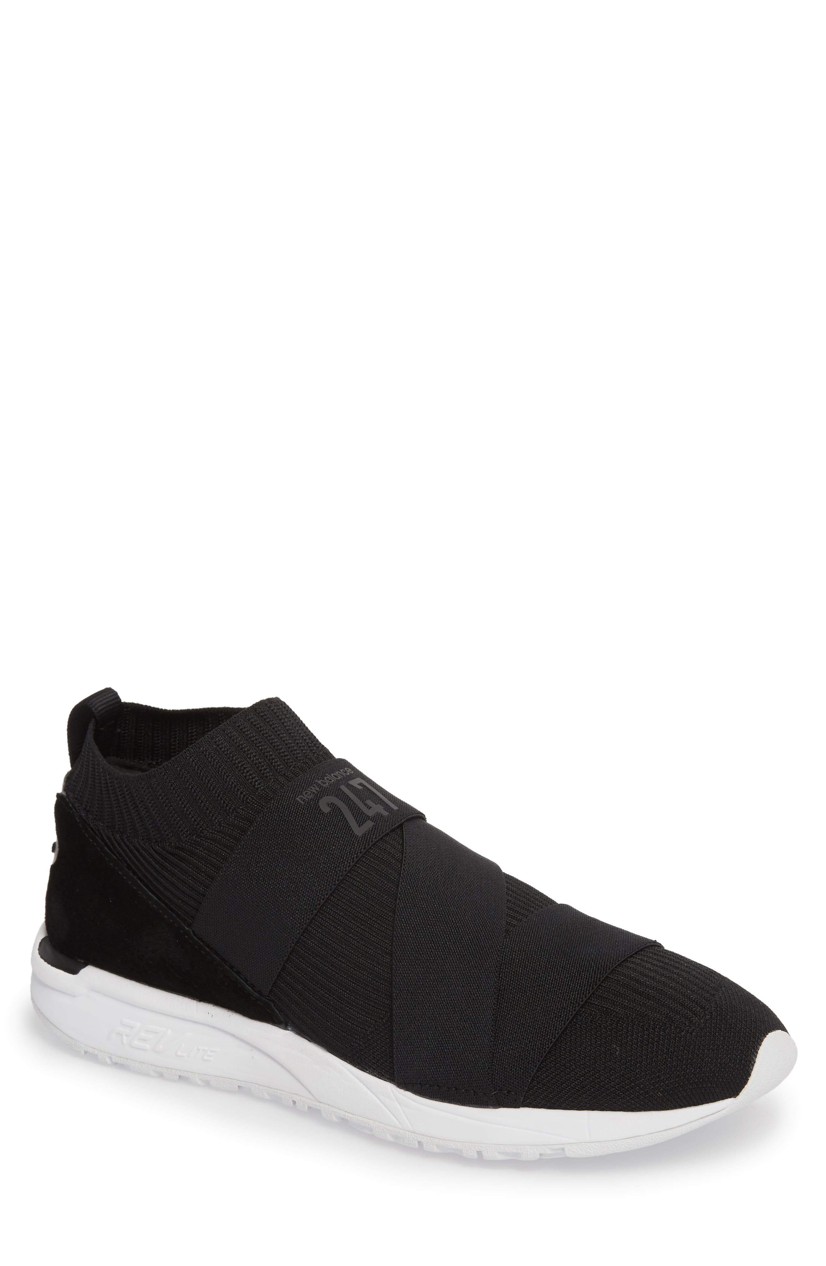 new balance 247 knit black
