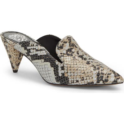 Vince Camuto Cessilia Pointy Toe Mule- Grey