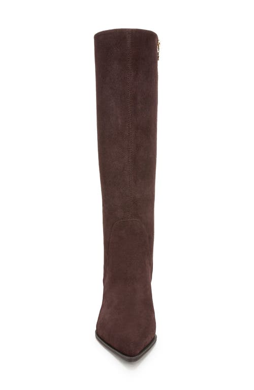 Shop Circus Ny By Sam Edelman Yulia Pointy Toe Knee High Boot In Dark Chocolate