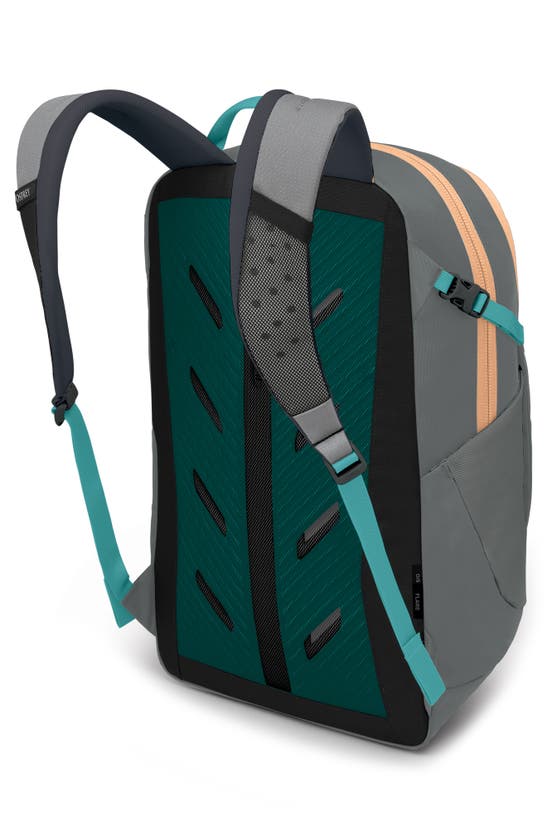 Shop Osprey Flare 27-liter Backpack In Medium Grey/ Coal Grey