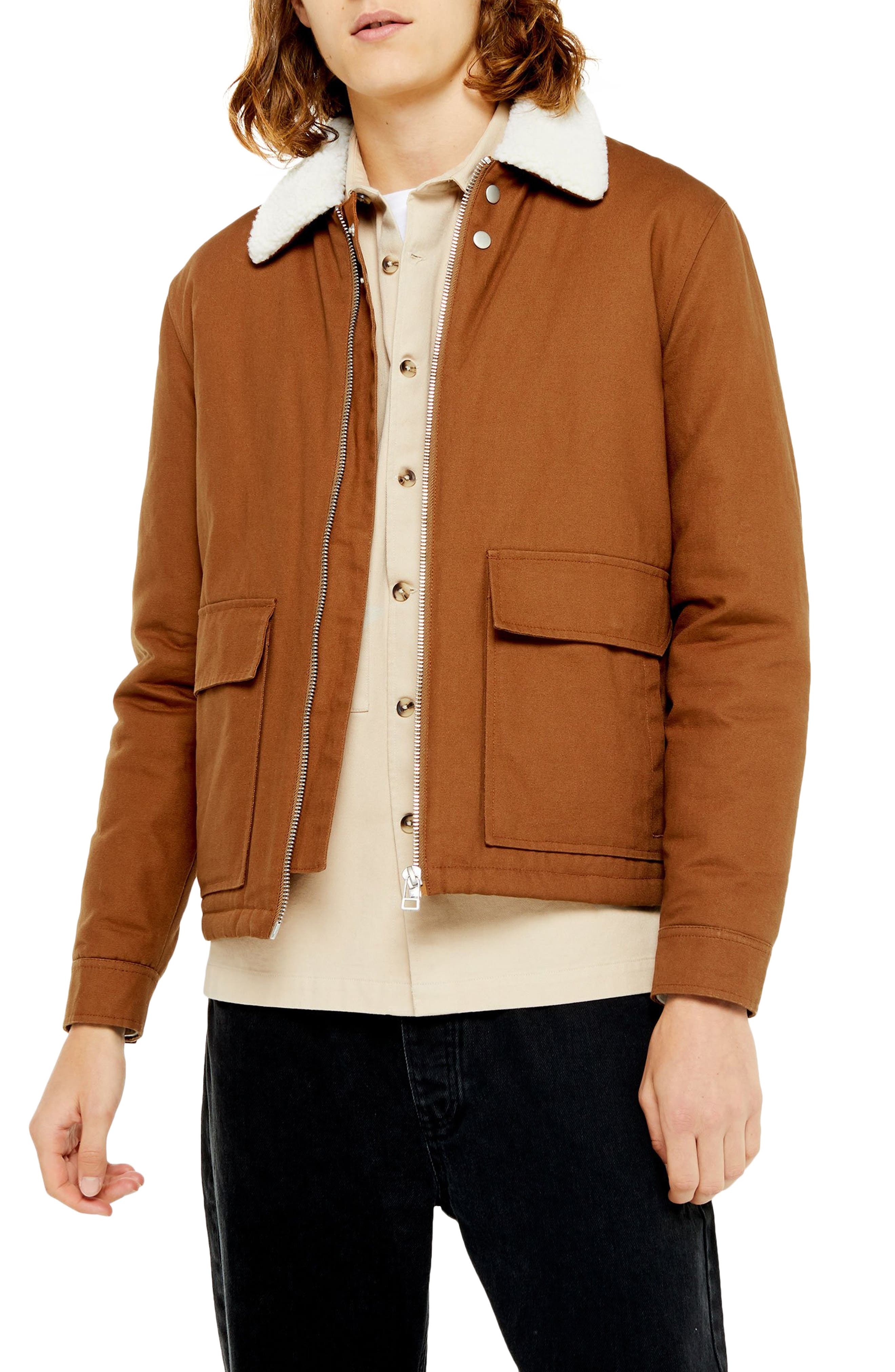 topman coach jacket