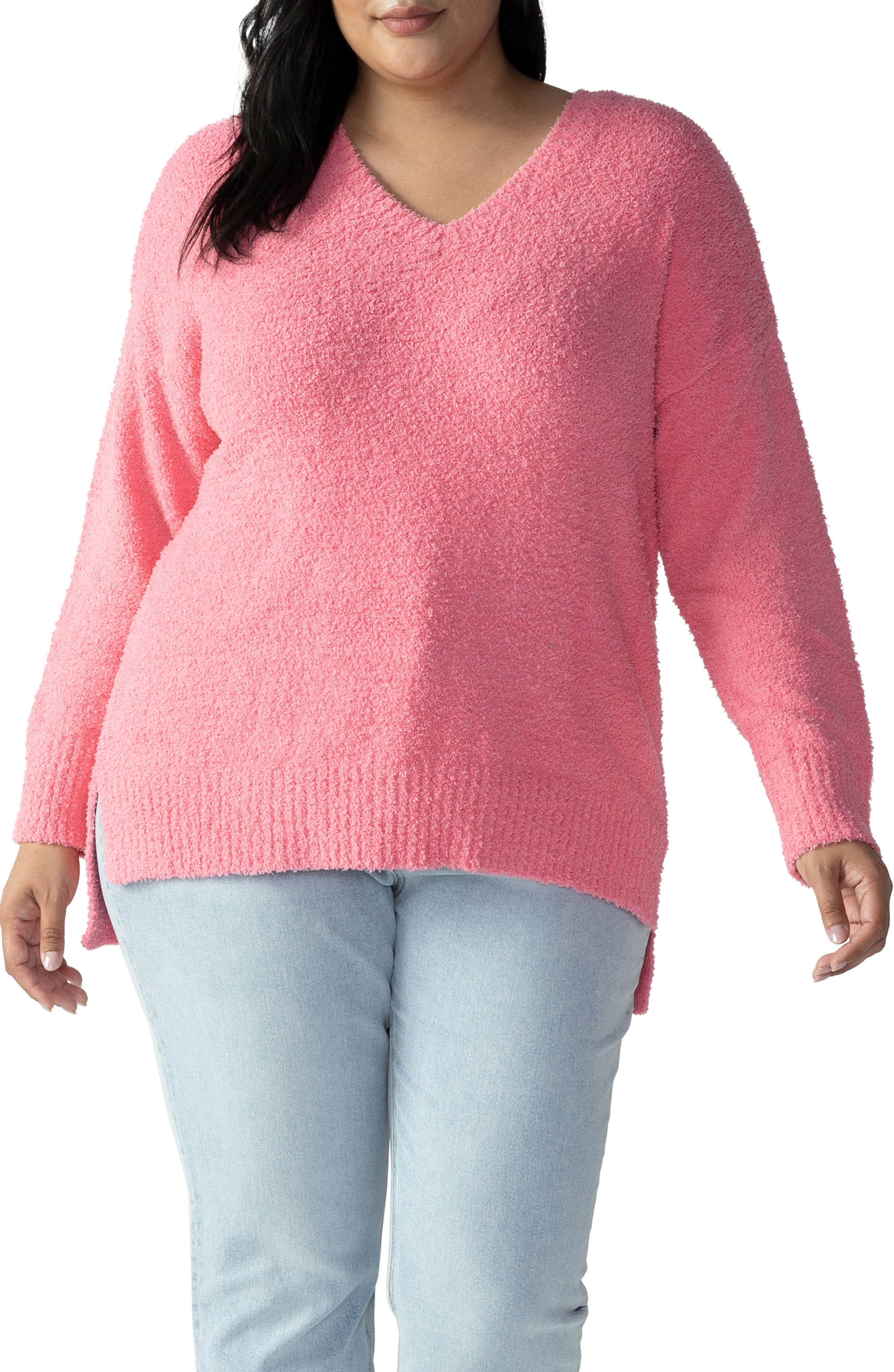 Women's Pink Plus-Size Sweaters | Nordstrom