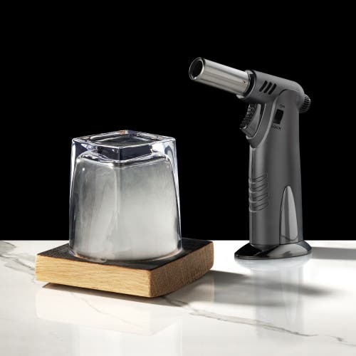 Viski Alchemi Barrel Board Smoking Set In Wood
