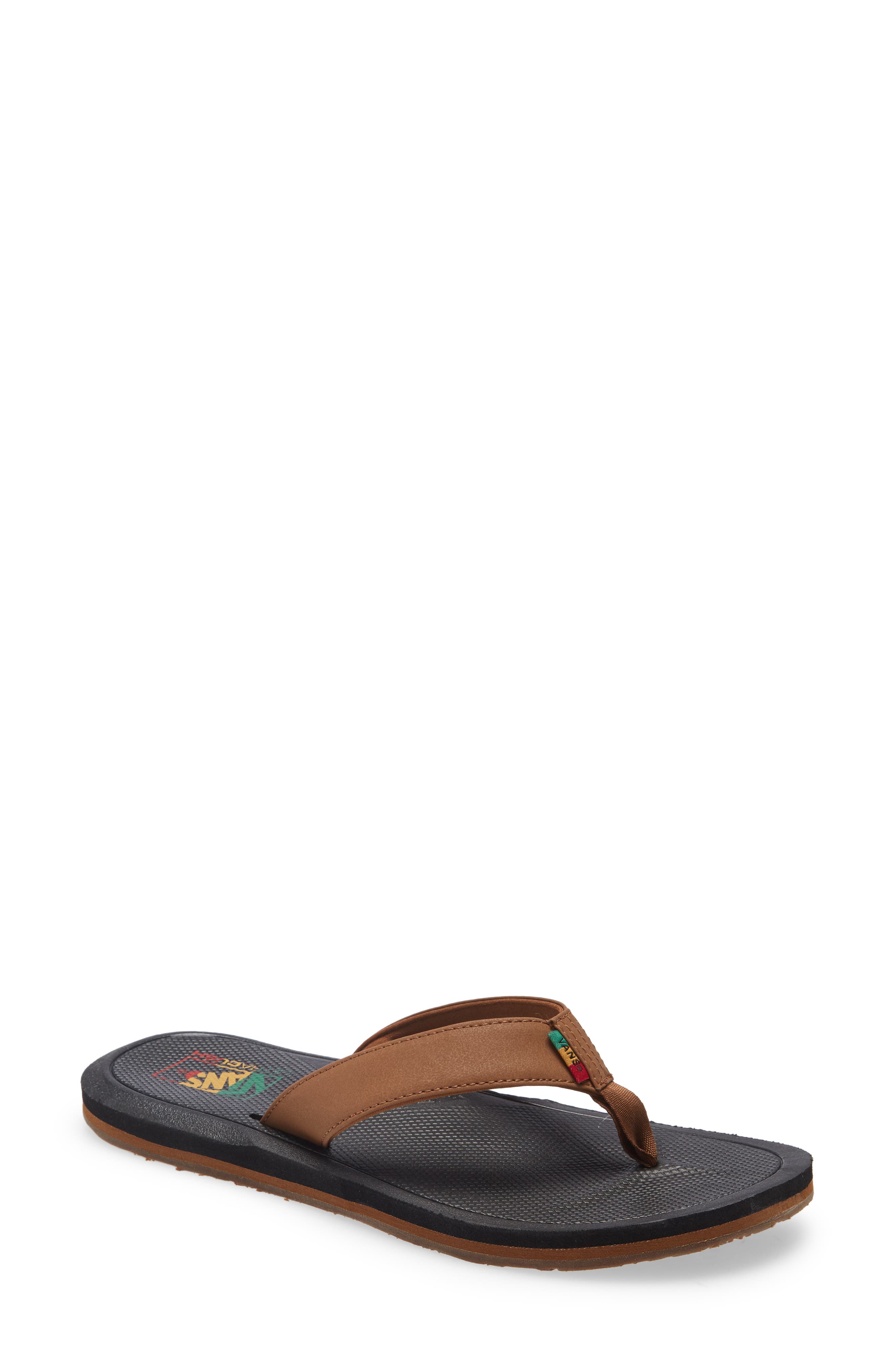 vans flip flops amazon