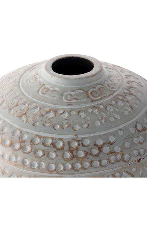 Ginger Birch Studio Ceramic Vase In Green