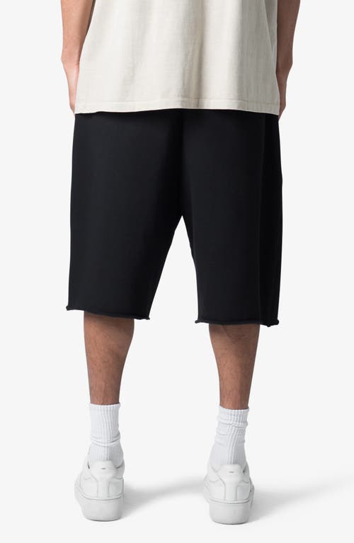 Mnml Ultra Baggy Sweat Shorts In Black