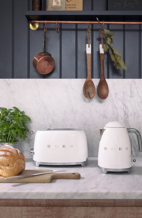 Smeg Two-slice Toaster In White