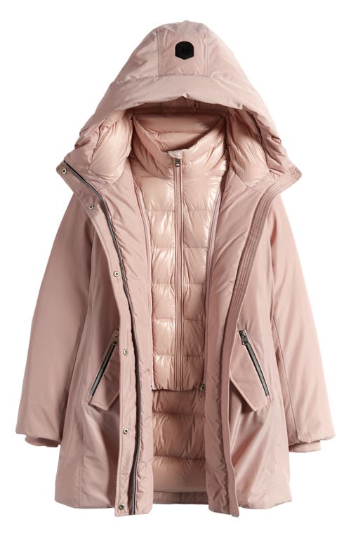 MACKAGE MACKAGE KIDS' SHAYNA-T 800 FILL POWER DOWN JACKET WITH BIB