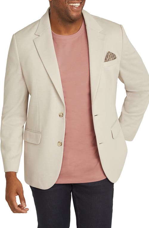 Shop Johnny Bigg Charles Solid Knit Sport Coat In Almond