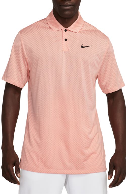 Nike Golf Dri-fit Jacquard Golf Polo In Pink