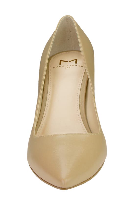 Shop Marc Fisher Ltd Salley Pointed Toe Pump In Taupe