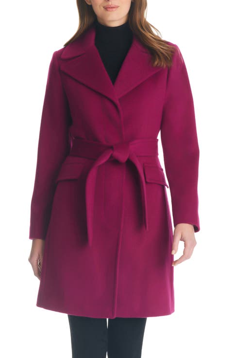 wool blend coat