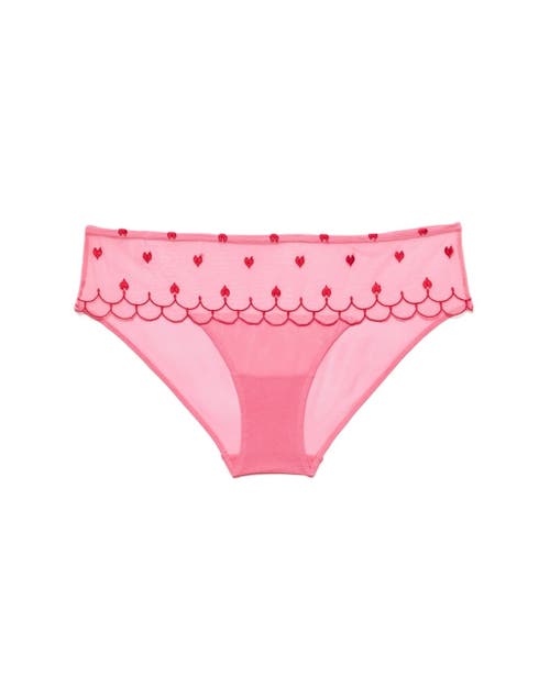 Shop Adore Me Bettie Hipster Panties In Medium Pink