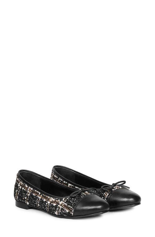 Shop Saint G Zinnia Cap Toe Ballet Flat In Black