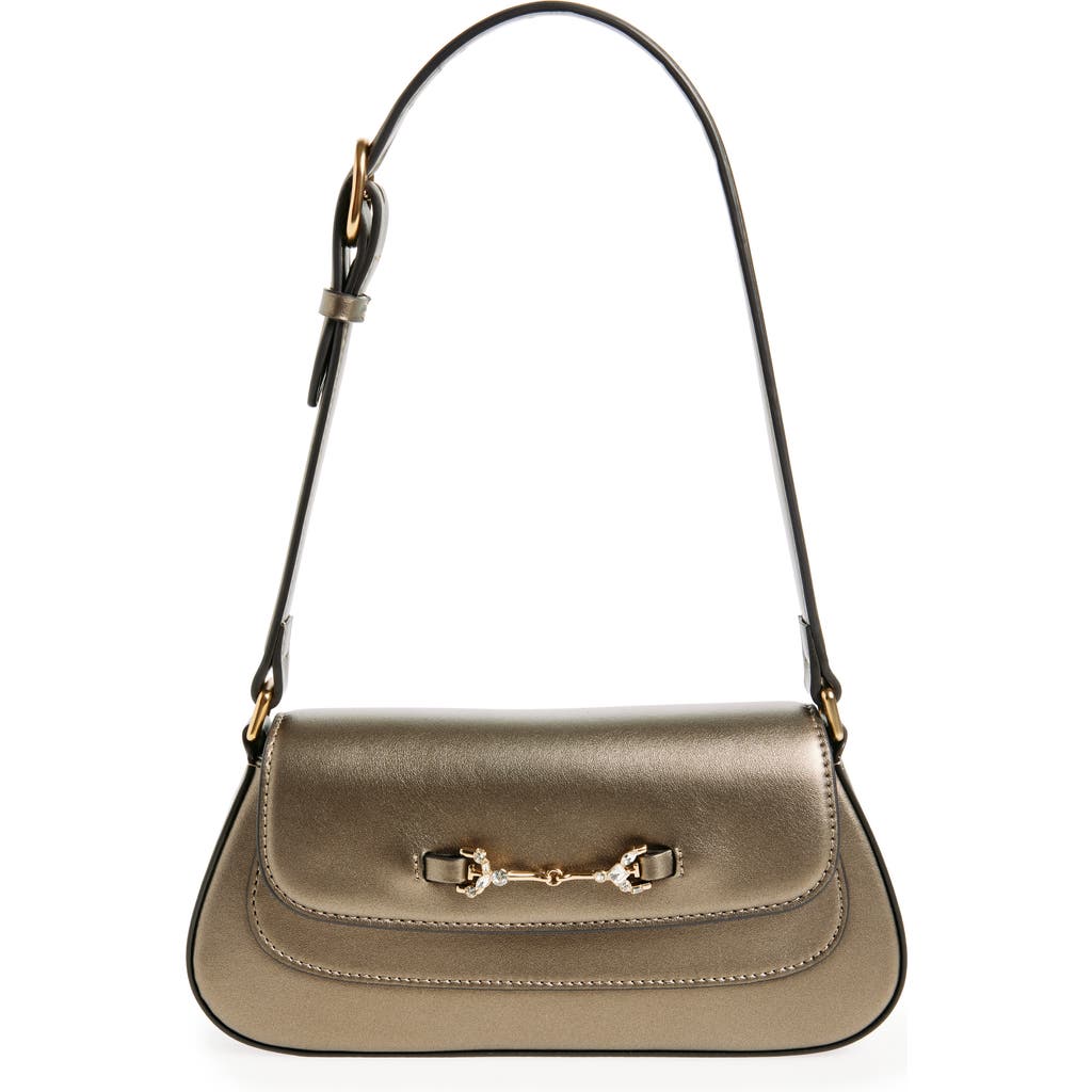 SAM EDELMAN SAM EDELMAN SMALL LORAINE FAUX LEATHER SHOULDER BAG