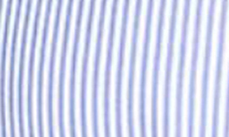 Shop Jachs Stripe Button-up Shirt In Blue Stripe