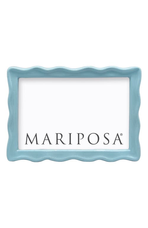 Mariposa Wavy 4 X 6 Frame In Blue/green