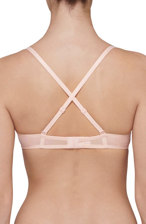 Simone Perele Simone Pérèle Singuliere Embroidered Underwired Bra In Petal Powder