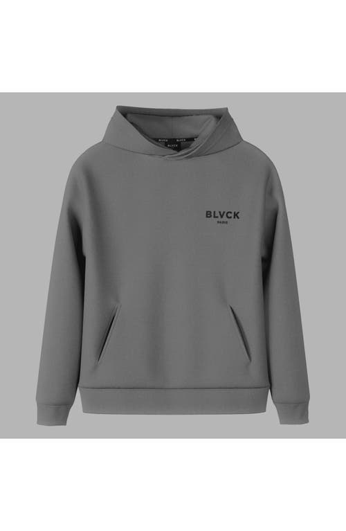 Blvck Paris Blvck Shades Hoodie In Light Grey