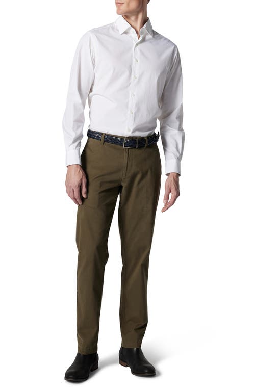 Shop Rodd & Gunn Edgars Road Stretch Supima® Cotton Pants In Forest