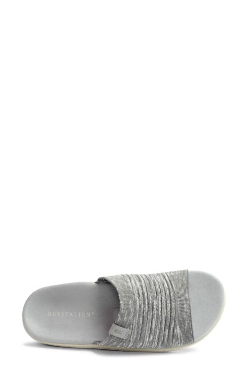 Revitalign Vanessa Slide Sandal In Grey