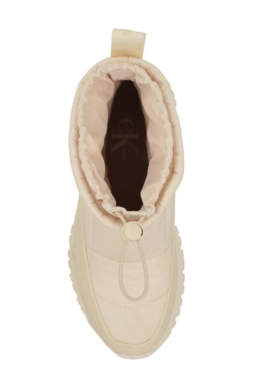 Calvin Klein Nelsa Bootie In Light Natural
