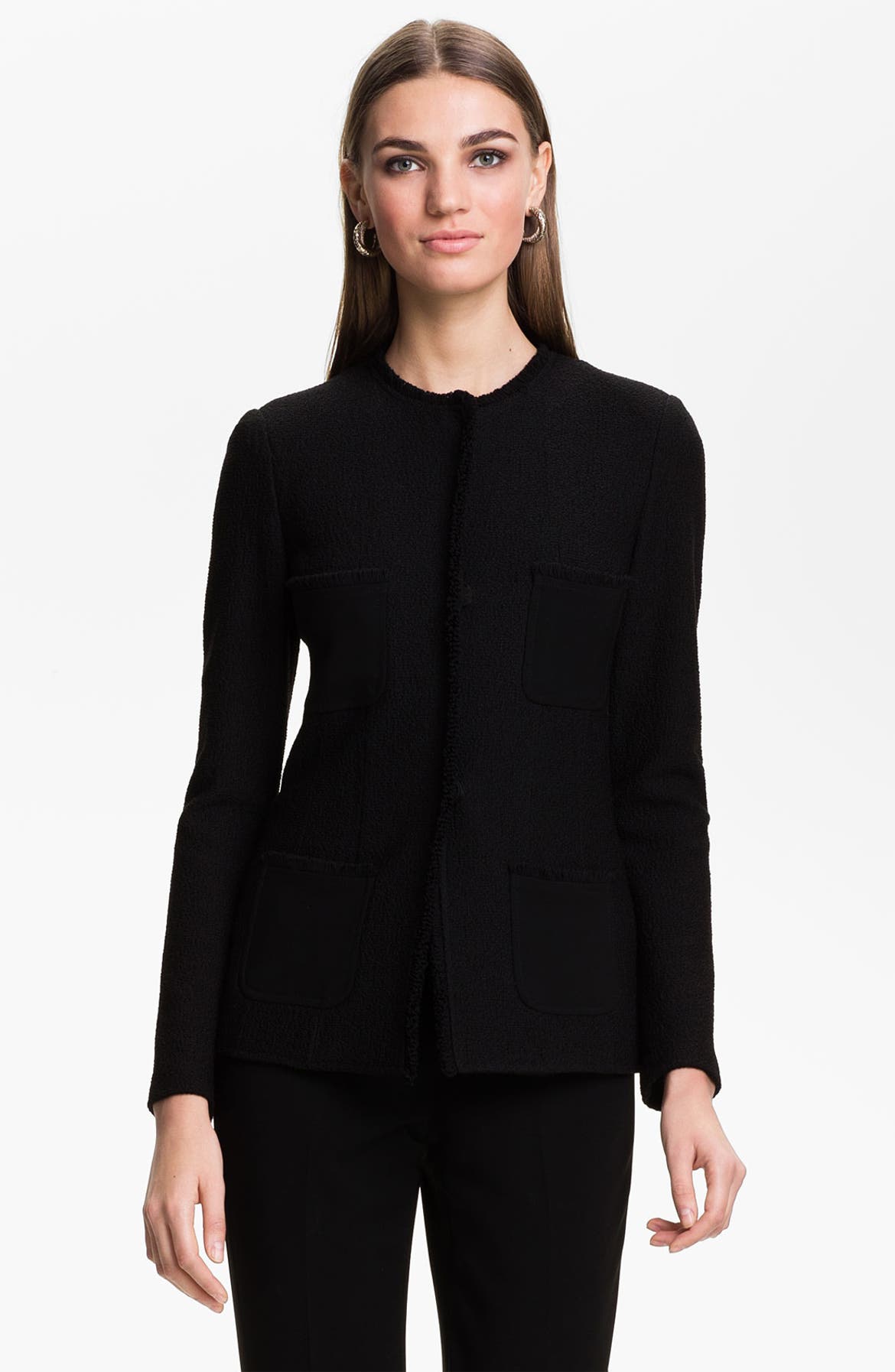 St. John Collection Bouclé Knit Jacket | Nordstrom