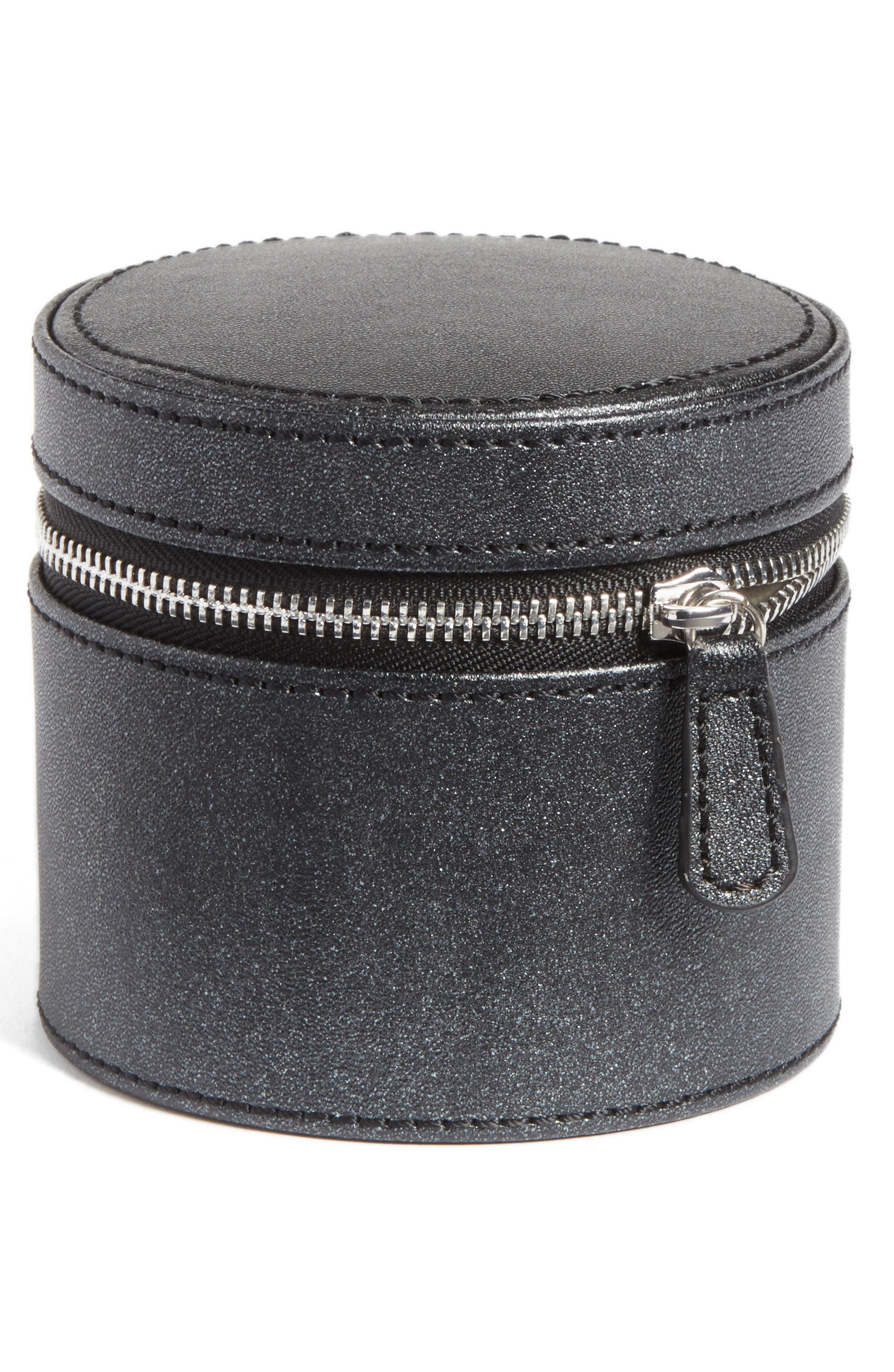 Nordstrom Small Round Zippered Jewelry Case Nordstrom