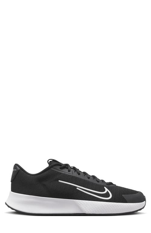 Shop Nike Vapor Lite 2 Tennis Shoe In Black/white