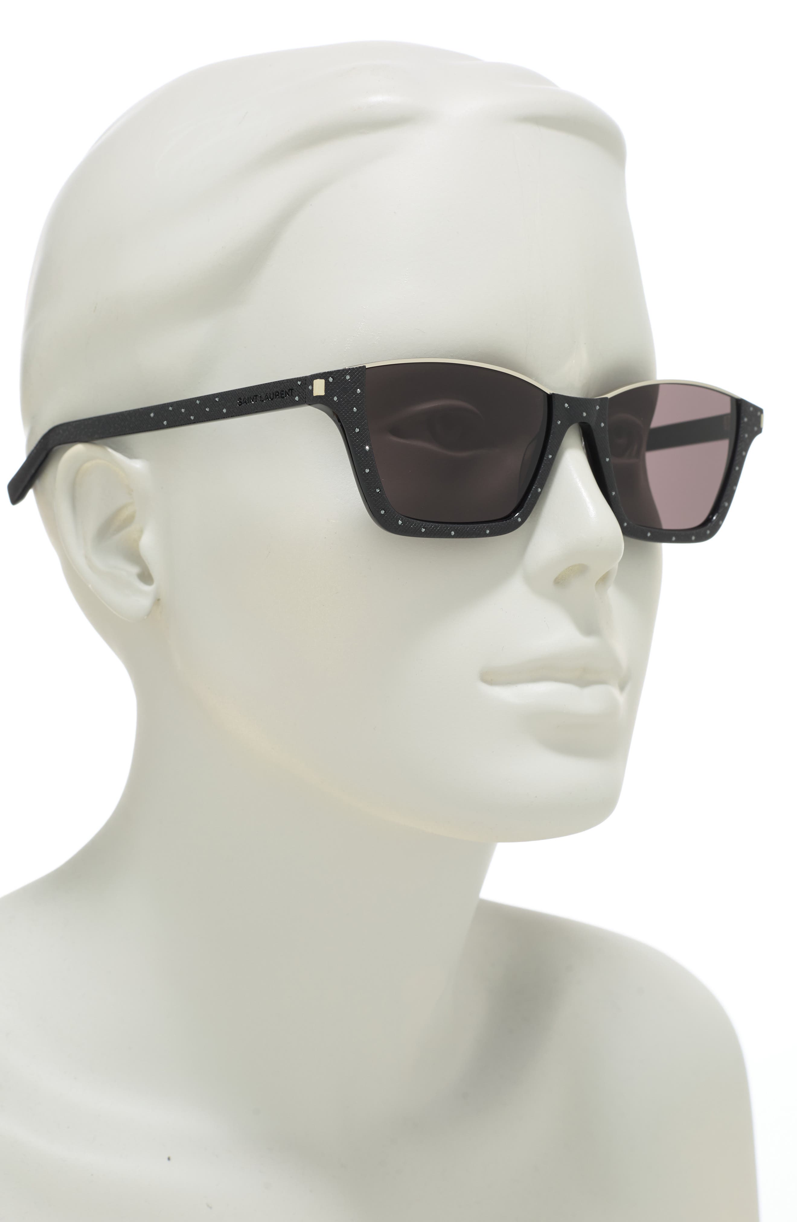 saint laurent 53mm square sunglasses