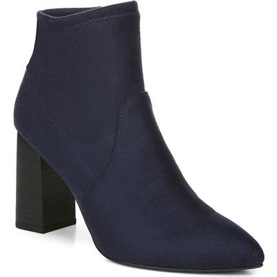 Sarto By Franco Sarto Kacee Block Heel Bootie, Blue