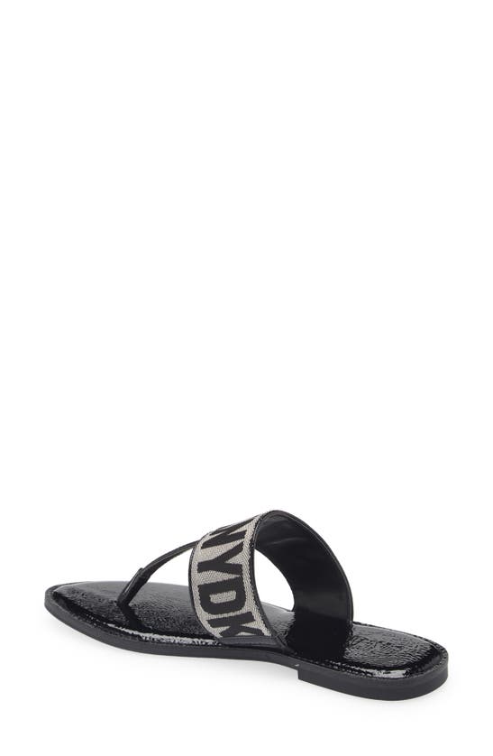 Shop Dkny Sadia Sandal In Black