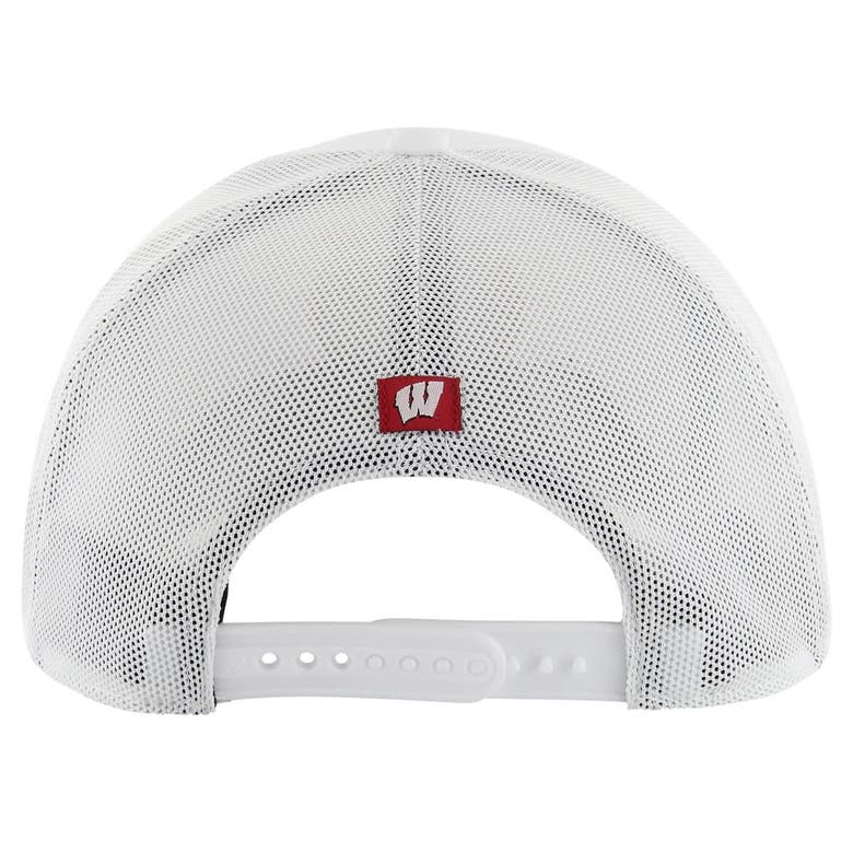 Shop 47 ' White Wisconsin Badgers Fairway Trucker Adjustable Hat
