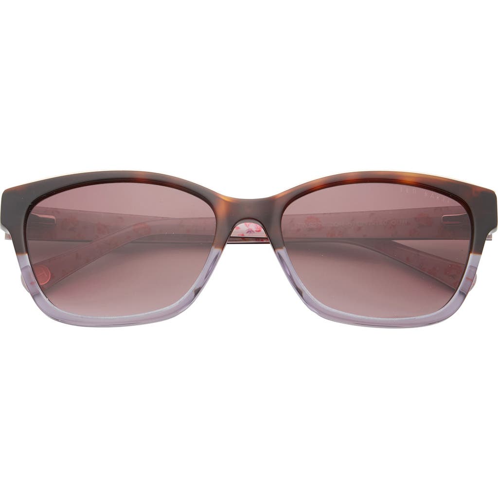 Ted Baker London 57mm Cat Eye Sunglasses In Tortoise