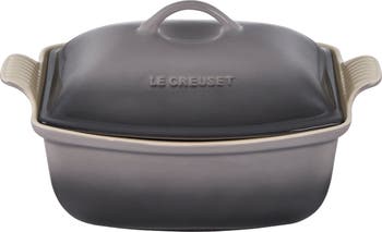 Le Creuset Heritage Stoneware 1 1/2qt Loaf Pan, Flame 