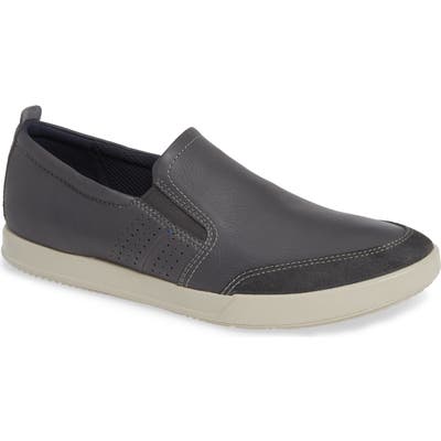 Ecco Collin 2.0 Slip-On Sneaker,8.5 - Grey