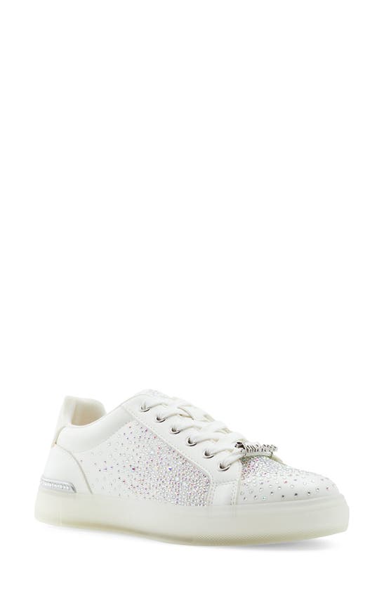 Aldo Glass Sneaker In White | ModeSens